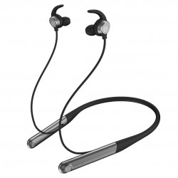 Noise Flair in-Ear Wireless Bluetooth With Touch Controls, 35 Hour Playtime Smart Neckband, Carbon Black
