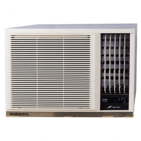 O General 1.5 Ton 3 Star Window Air Conditioner, AXGT18FHTC Copper Condenser, White