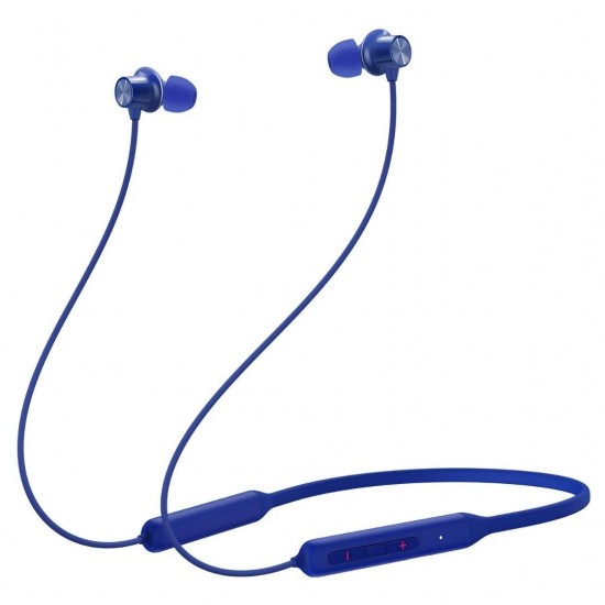OnePlus Bullets Wireless Z Bass Edition Bluetooth 5.0 Earphones with mic Headset, Bass Blue