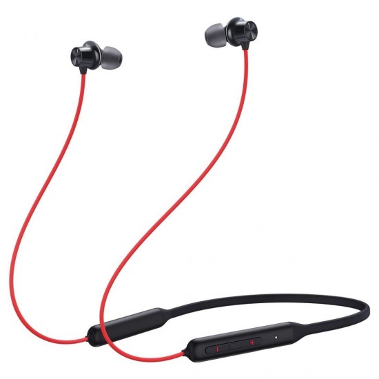 OnePlus Bullets Wireless Z2 Bass Edition Bluetooth 5.0 Earphones with mic Headset, Reverb Red