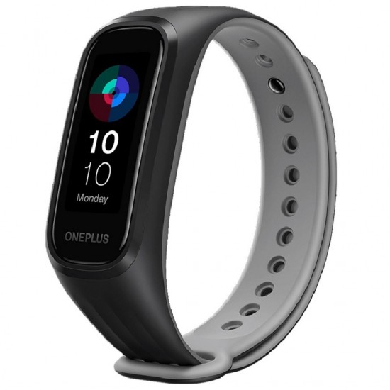   Oneplus W101N Excercise Modes, Water Resistance, Aluminum Rubber, Fitness Band, Black