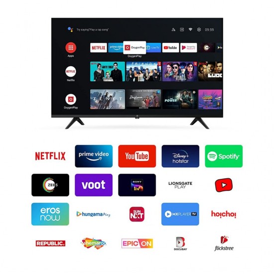OnePlus Y1S Pro 50 inches (126 cm) 4k ultra HD Android Smart TV Gamma Engine Processor with MEMC, Oxygen Play 2.0, Black
