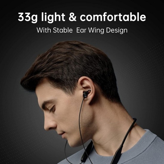 Oppo Enco M32 Bluetooth Wireless in Ear Earbuds Earphones Water Resistant, Black