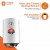 Orient Electric Ecosmart Plus 15L 5 Star 2000W Vertical Storage Water Geyser, White