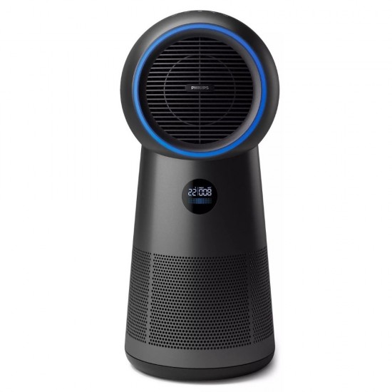 Philips AMF220/15 2000 Series 3-in-1 Suitable for rooms up to 42 m Air Purifier, Black