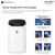 Sharp FP-J60M-W Dual Purification True HEPA H14, Carbon, Pre-Filter, White