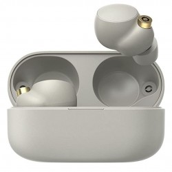 Sony WF-1000XM4 Truly Wireless Bluetooth 5.0 High-Resolution  Audio Earbuds, Silver