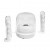 Harman Kardon SoundSticks 4, 140 Watts 2.1 Channel Wireless Bluetooth Satellite Speaker, White