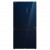 Toshiba 650L Multi Door Refrigerator GR-RF646WE-PGI, BLUE GLASS
