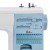 Usha Janome Stitch Magic 60 W Automatic Electric Sewing Machine, White & Blue