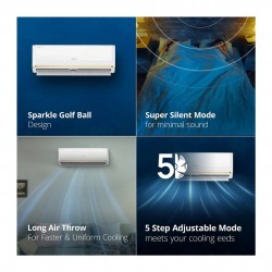 Voltas 183V Vertis Zephyr Gold 1.5 Ton 3 Star Inverter Split AC– 5-in-1 Adjustable Cooling