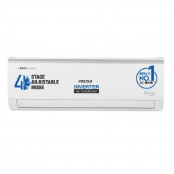 Voltas 1.5 Ton 5 Star 185V Vectra Elite 4 in 1 Convertible Inverter Split AC With Anti Microbial Protection , Copper Condenser, White