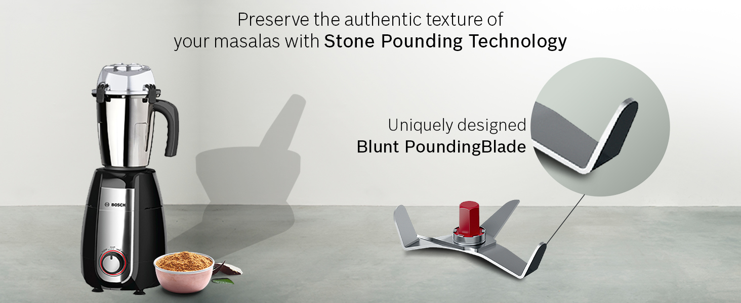 Stone Pounding Technology delivers the traditional pounding effect