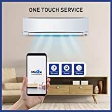 Panasonic 1.5 ton 5 star (CS/CU-NU18WKYW) inverter split air conditioner comes with R32 refrigerant gas, PM 2.5 filter, powerful mode